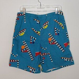 Vintage 80s Graphic Cotton Shorts